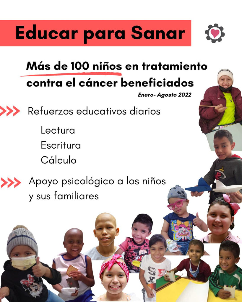 Más de cien niños en tratamiento contra el cáncer beneficiados con el Programa Educar para Sanar